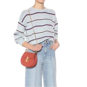 Isabel Marant Etoile Gatlin Thin Striped Alpaca Sweater